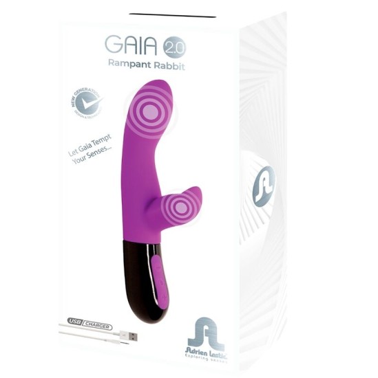 Adrien Lastic GAIA 2.0 RABBIT VIBRATOR VIOLET