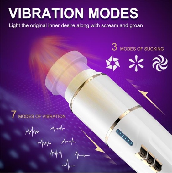 Shequ Kimi Male Masturbator with Telescoping and Rotation Functions