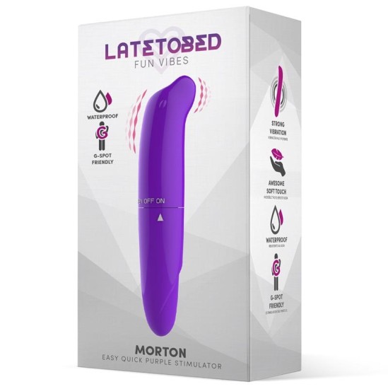 Latetobed Morton Easy Quick Stimulator Purple