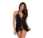 Obsessive Rossita Babydoll with Thong Black