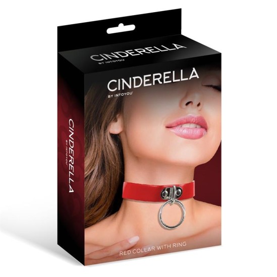 Cinderella Apkakle ar Gredzenu Vegan Leather One Size