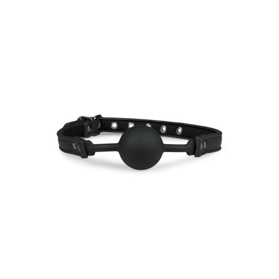 Easytoys Ball Gag Silikona Melns