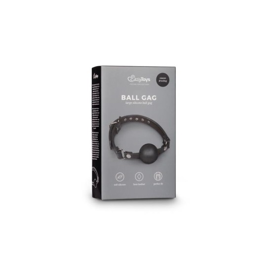 Easytoys Ball Gag su dideliu silikoniniu kamuoliuku