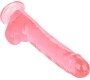 California Exotics CALEX SIZE QUEEN DILDO - PINK 25.5 CM