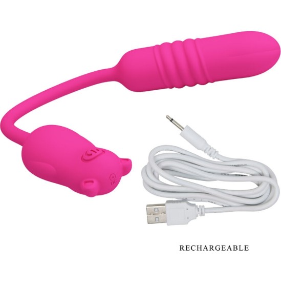 Pretty Love Flirtation PRETTY LOVE - PINK SILICONE VIBRATING BULLET