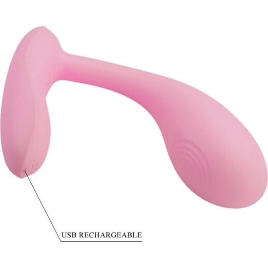 Pretty Love Flirtation PRETTY LOVE - BAIRD G-SPOT 12 VIBRATIONS RECHARGEABLE PINK APP