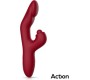 Action Velter Soft Clit sitiena bumba ar vibrācijas un sildīšanas funkciju