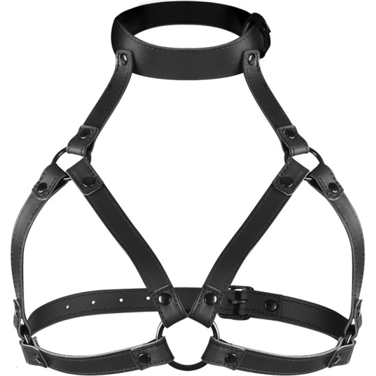 Fetish Submissive Bondage ADJUSTABLE CHEST HARNESS