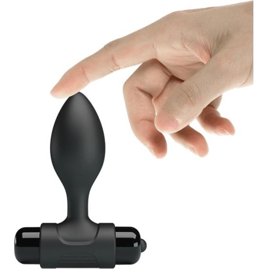 Prettylove Butt Plug With Vibration Silcione