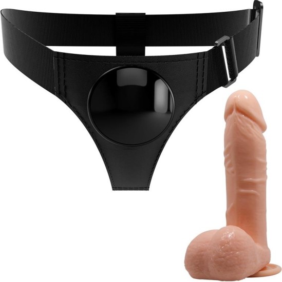 Prettylove Toms Harness ar dildo 7.4