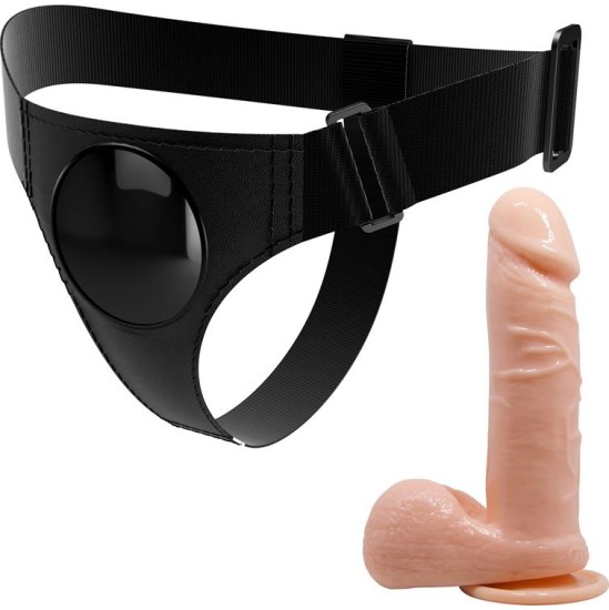 Prettylove Toms Harness ar dildo 7.4