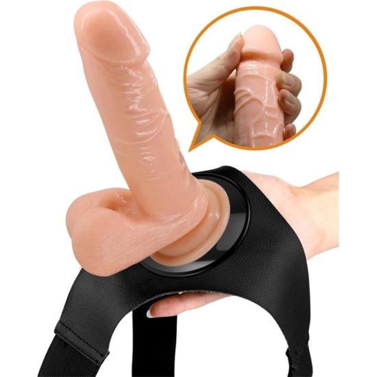 Prettylove Toms Harness ar dildo 7.4