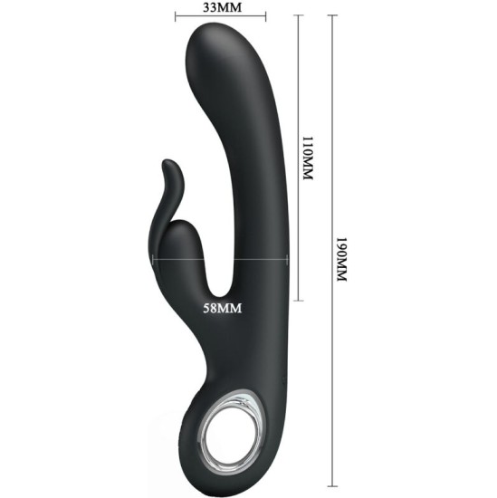 Pretty Love CARINA VIBRATOR CLITORIS UN G-POTA STIMULĀTORS