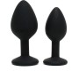 Rimba Toys Bling Buttplug Duo set Berlin Black