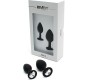 Rimba Toys Bling Buttplug Duo set Berlin Black