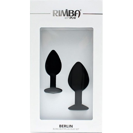 Rimba Toys Bling Buttplug Duo komplekt Berlin Black