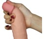 Lovetoy Dildo The Ultra Soft Dude with Vibration 7.5 Flesh