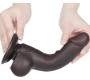 Lovetoy Bīdāmās ādas divslāņu dildo 7.5
