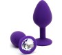 Rimba Toys Komplekts de Plugs Anales Berlin Purpura