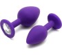 Rimba Toys Komplekt de Plugs Anales Berlin Purpura