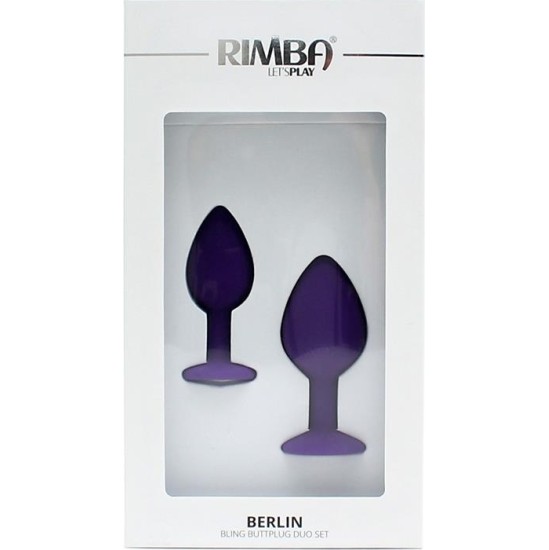 Rimba Toys Set de Plugs Anales Berlin Purpura