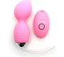 Rimba Toys Vibrating Kegel Balls with Remote Control Athens Pink