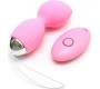 Rimba Toys Vibrating Kegel Balls with Remote Control Athens Pink