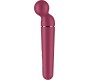 Satisfyer Wand APMIERINĀTĀJS - PLANET WAND-ER VIBRATORS MASAGER BERRY