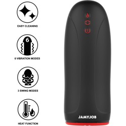 Jamyjob SWING-R SOOJENDAV EFEKT, SWING TECH JA VIBRATSIOONIMASTURBAATOR
