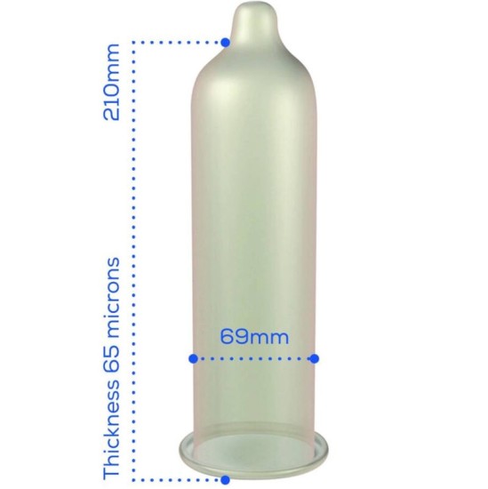 Pasante KONDOOMIDE SUURUS SUPER KING BAG 144 ÜKKUSI