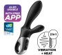 Satisfyer Connect APMIERINĀTĀJS — HEAT CLIMAX+ ANĀLĀ VIBRATORA APP BLACK