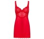 Obsessive Chemise OBSESSIVE - AMOR CHERRIS CHEMISE & THONG L/XL