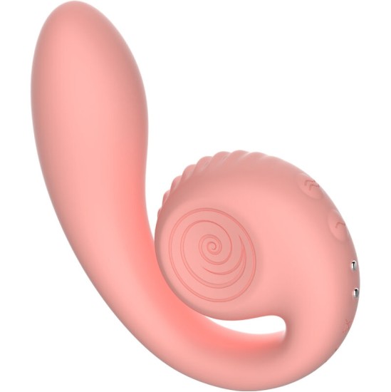 Snail Vibe GIZI DUAL STIMULATOR PINK