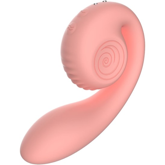 Snail Vibe GIZI DUAL STIMULATOR PINK