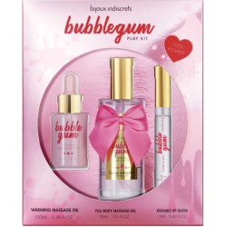 Bijoux Love Cosmetiques BIJOUX INDISCRETS - BUBBLEGUM PLAY KIT WITH OIL, GEL & LIP GLOSS