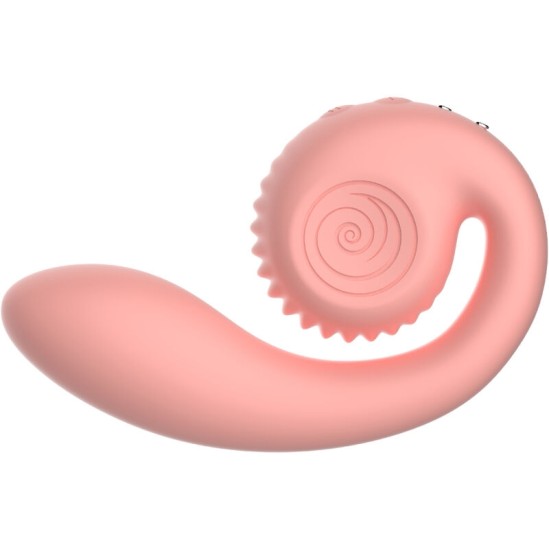 Snail Vibe GIZI DUAL STIMULATOR PINK