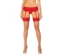 Obsessive Garter & Stockings OBSESSIVE - INGRIDIA STOCKINGS RED XS/S