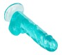 California Exotics CALEX SUURUS KUNINGANNA DILDO - SININE 15,3 CM