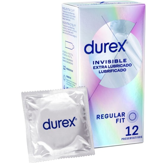 Durex Condoms DUREX - НЕВИДИМАЯ ДОПОЛНИТЕЛЬНАЯ СМАЗКА 12 ЕДИНИЦ