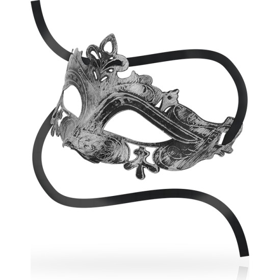 Ohmama Masks OHMAMA - MASKS VENETIAN STYLE MASK SILVER