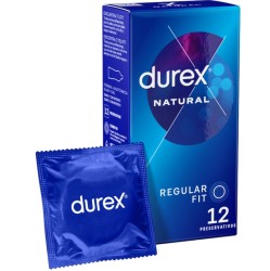 Durex Condoms DUREX - NATURAL PLUS 12 VIENĪBAS