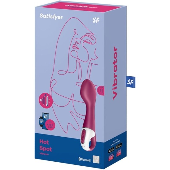 Satisfyer Vibrator APMIERINĀTĀJS - HOT SPOT GSPOT VIBRATORS