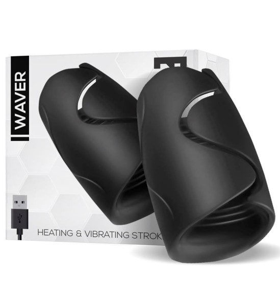 Tardenoche Waver Male Masturbator Heat and Vibration Function Flexible USB Silicone