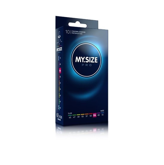 My Size Pro Condoms Size 64 Box of 10 Uds