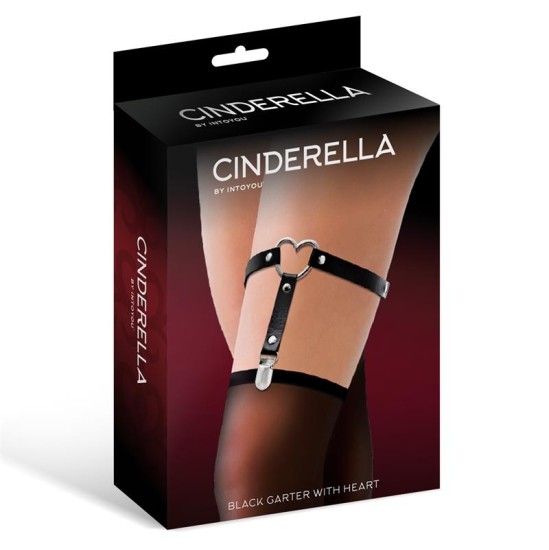 Cinderella Prievīte ar Heart Vegan Leather One Size