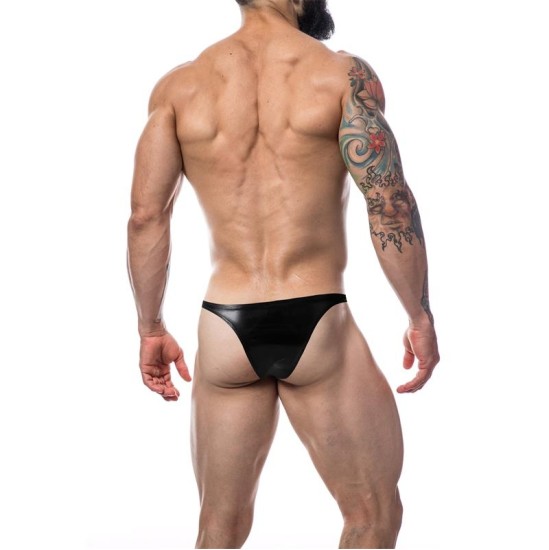 Cut4Men C4M11 Brazilian Brief Leatherette Black