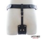 Latetobed Bdsm Line Chastity String bikses regulējamas