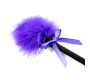 Latetobed Bdsm Line Feather Tickler with Bow 25 cm Purple