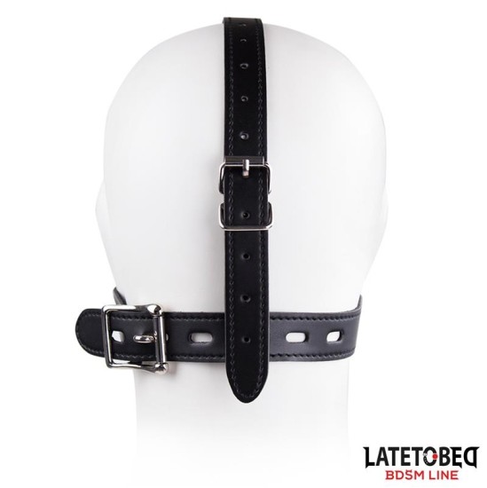 Latetobed Bdsm Line Face Harness Strap Toilet Lid Gag Adjustable