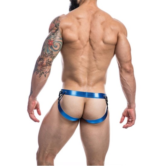 Cut4Men C4M14 Desire Jockstrap sinine kunstnahk